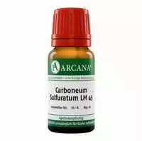 Carboneum Sulfuratum Lm 45 Dilution 10 Ml