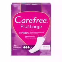 Carefree Slipeinlagen Plus Large ohne Duft