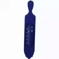 Badethermometer Fisch Blau 1 St