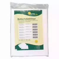 Bettschutzeinlage Folie Frottee 100x200 1 st