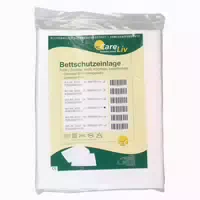 Dr Junghans Bettschutzeinlage 100x200cm Folie Frottee