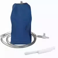 Irrigator 2 Liter für die Reise Komplett mit Pvc Schlauch