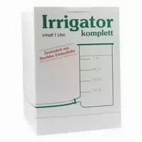 Irrigator 1 Liter Komplett Mit Gummischlauch
