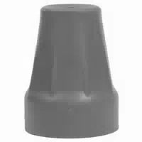 Krückenkapsel 18 19 mm Grau Stahleinl Un 1 st