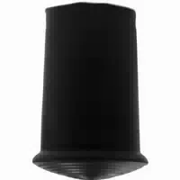 Krückenkapsel Größe 1 18 mm Schwarz