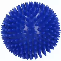 Massageball Igelball 10 cm Blau 1 Stück