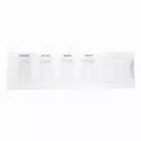 Medikamentendispenser 1 Tag Blau 1 st