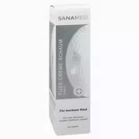 Mikrosilber Sanamed Fußcremeschaum 150 Ml