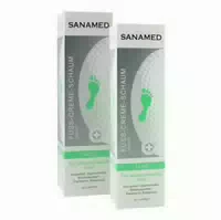 Sanamed Fuß Creme Schaum Jade