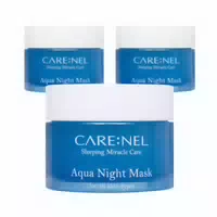 Care:nel Aqua Night Mask Set 15ml 3er