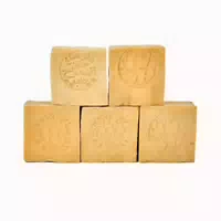 5x Aleppo Seife 85% Olivenöl & 15% Lorbeeröl, Haarseife Körperseife Duschseife Alepposeife 5x200g 5x200 g