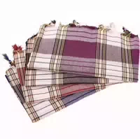 Carenesse Hamamtuch Classic Set Rot, Schwarz, Blau, Beere 80 X 170 Cm
