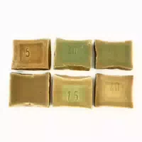 Probierpaket Aleppo Seife, 6 Unterschiedliche Lorbeerölanteile Zum Kennenlernen Haarseife Körperseife 6x50g 6x50 G