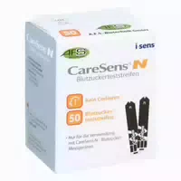 Caresens N Blutzuckerteststreifen Einzeln Geblist