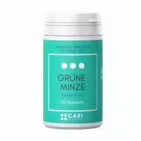 Grüne Minze Kapseln Spearmint