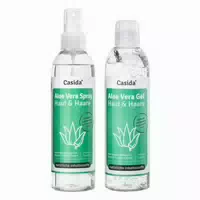 Casida Aloe Vera Gel Haut & Haare Dermatest Sehr Gut 100% Natürlich, Rein & ohne Duftstoffe