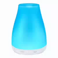 Aroma Diffuser für Ätherische Öle 150 ml Led Weiss
