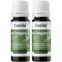 Casida Bio Oregano Öl Hochdosiert mit Carvacrol Zertifiziertes Lebensmittel zum Einnehmen
