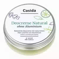 Casida Deocreme Natural Ohne Aluminium Deodorant Creme Ohne Aluminium Alkohol Vegan