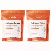 Casida Premium Kollagen Pulver 480g Natürliches Bioaktives Kollagen Hydrolysat