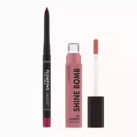 Catrice Lippen Duo – Lackierter Flüssig Lippenstift Aufpolsternder Lippenkonturenstift