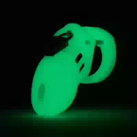 Cb X Cb X Cb 6000s Glow in The Dark Peniskäfig 8,2 cm Neon