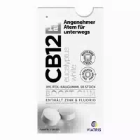Cb12 Boost Eucalyptus White Kaugummi: Zuckerfreie Mundpflege Kaugummis gegen Mundgeruch mit Whitening Effekt