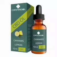 Cbd 5% Bio Cannadol Hanfextrakt Lemon 10 ml Tropfen