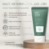 Cbd Gel Cool: Arthro Akut Von Cantura Bei Muskel & Gelenkbeschwerden 150 Ml