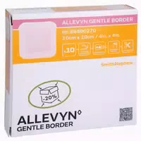 Allevyn Gentle Border 10x10 Cm Schaumver