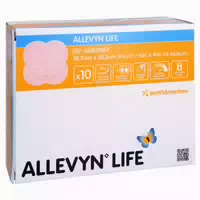 Allevyn Life 10,3x10,3 cm Silikonschaumv 10 st