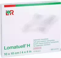 Lomatuell H Salbentüll 10x10 cm Steril 10 st