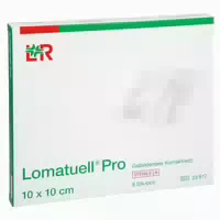 Lomatuell Pro 10x10 Cm Steril 8 St