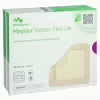 Mepilex Border Flex Lite Schaumverband 10x10 cm 10 st