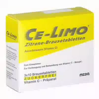 Ce Limo Brausetabletten Orange