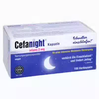 Cefanight Intens 2 Mg Hartkapseln 100 St