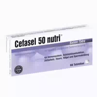 Cefasel 50 Nutri Selen Tabs 60 st Tabletten