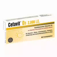 Cefavit D3 2 000 I E Filmtabletten 60 Stück