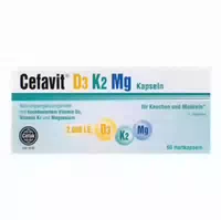 Cefavit D3 K2 Mg 2 000 I E 60 St Hartkapseln
