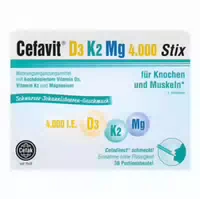 Cefavit D3 K2 Mg 4 000 I E Stix Granulat 36 St