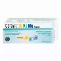 Cefavit D3 K2 Mg 7 000 I E 100 St Hartkapseln