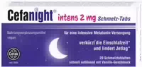 Cefanight Intens 2 mg 20 Schmelz Tabs