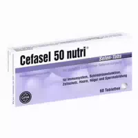 Cefasel 50 Nutri Selen Tabs 60 st Tabletten