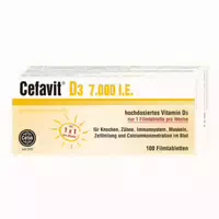 Cefavit D3 7 000 I E Filmtabletten 20 St Filmtabletten