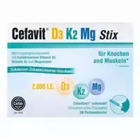 Cefavit D3 K2 Mg 2 000 I E Stix Granula 36 St