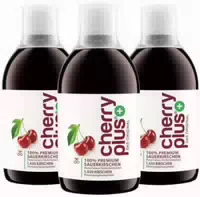 Cherry Plus Montmorency Sauerkirsch Konzentrat 3x500 ml Konzentrat