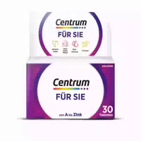 Centrum Für Sie Multivitamin – Hochwertiges Nahrungsergänzungsmittel Mit Mikronährstoffen – Speziell Für Frauen – Vitamine, Mineralstoffe, Spurenelemente