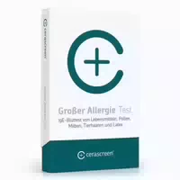 Cerascreen Groãer Allergie Test Kit Blut