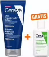 Cerave Ultra Reparierender Balsam 88 ml Gratis Cerave Feuchtigkeitsspendende Reinigungslotion 20 ml
