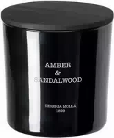 Cereria Molla Amber & Sandelwood Kerze 3 Dochte